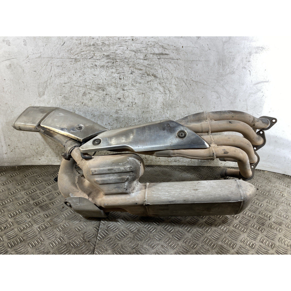 Marmitta Completa Terminale Di Scarico Honda Hornet 600 Dal 2007 al 2010  1789744942317