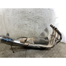 Marmitta Completa Terminale Di Scarico Honda Hornet 600 Dal 2007 al 2010  1789744942317