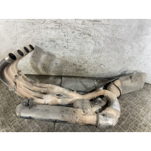 Marmitta Completa Terminale Di Scarico Honda Hornet 600 Dal 2007 al 2010  1789744942317